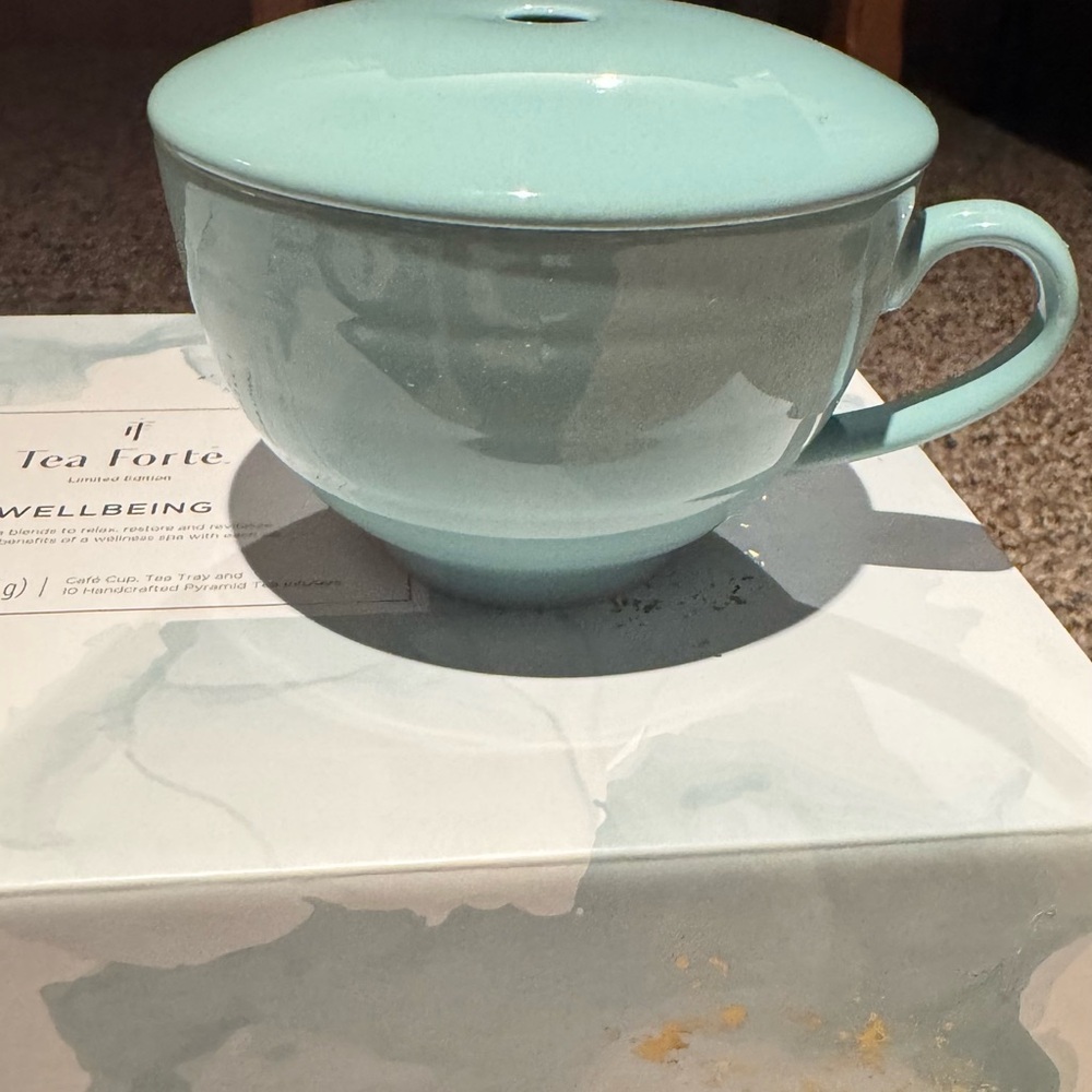 Tea Forte Limited Edition Tea Set, Includes Cup, Tea Tray & 10 Tea Infusers -New - Picture 4 of 11